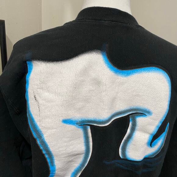 MAZE Halloween Sweatshirt Size Large Pullover with Front and Back Graphic - Picture 8 of 9